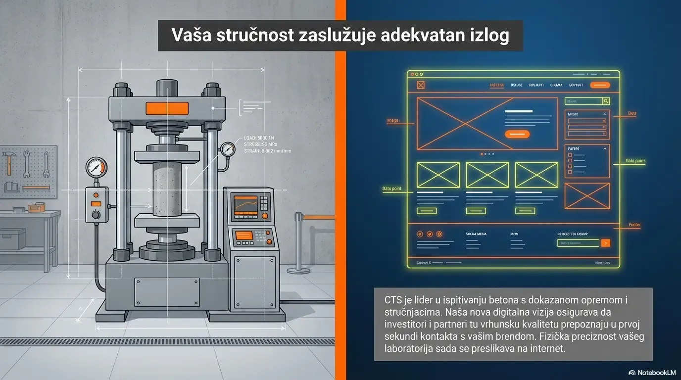 Ispitivanje betona i građevinskog materijala | CTS Laboratorij Dicmo